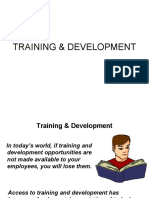 Training & Dev.