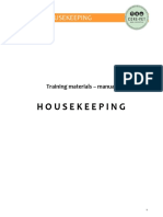 Housekeeping Training Materials