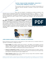 Resolucion de Conflitos - Peleas Entre Compañeros, Insultos, Amenazas