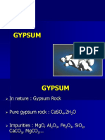 Gypsum