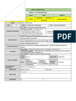 Daily Lesson Plan WEEK 1 - 05 JANUARY 2018 Week DAY Date Class Time Subject