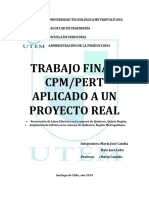 Trabajo CPM Pert