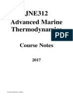 Advanced Marine Thermodynamics