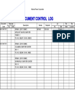 Document Received Description Sender Recipient DT File File Code by Date No. Date Index Location