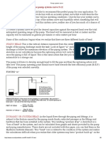 Pump System Curve