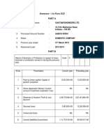 Annexure - I To Form 3CD: Part A