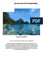 Some Tourist Spots in The Philippines: El Nido, Palawan