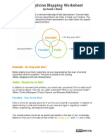 Assumptions Mapping Worksheet - PRECOIL 2.0