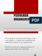 Psicologia - Organizacional Presentación Guía.