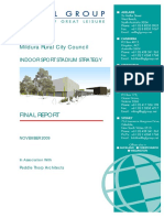 Indoor Sport Stadium Strategy Final Report November 2009