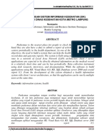 Jurnal SIK Pengembangan SIKNAS Di Lampung 2018