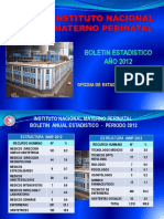 Boletin Estadistico Inmp 2012 C