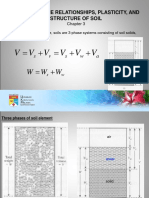 V V V V V V: Weight-Volume Relationships, Plasticity, and Structure of Soil