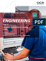 Unit 17 Computer Aided Manufacture Cam