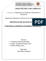 Informe Manufactura VSM