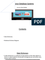 Advance Database Systems: Overview of Data Modeling