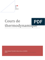 Cours de Thermodynamique ESPRIT