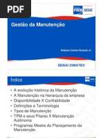 Apostila Gestão Da Manutenção (CHP MECATRONICA)