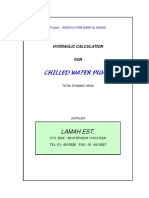 1 Chilled Water Pump Head Calculation