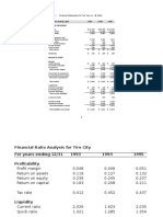 Tire - City Analysis