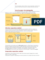 Separating Mixtures