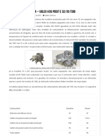 Tabela de Calibragem - Solex H35 PDSIT e 32 - 35 TDID