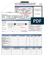 Application Form (97) : Meteorological Assistant (BPS-14)