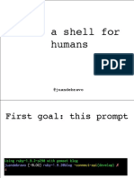 Zsh-A Shell For Humans: @juandebravo