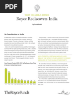 Royce Rediscovers India: What Columbus Missed