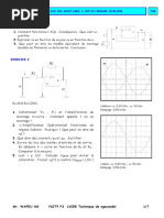 Exexrcie AOP Régime Linéaire