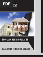 Brochure - Programa de Especialización en Saneamiento Predial Urbano PDF