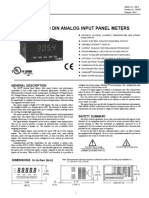 PAX ANALOG Product Manual - 0