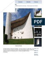 Case Study Notre Dame Ronchamp