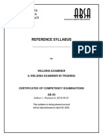 Ab-094 Welding Examiner Syllabus