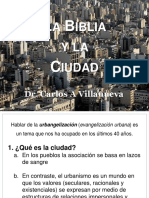 Villanueva - Biblia y Ciudad