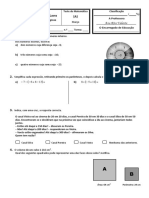 MAT7 - Teste A Geometria 2011