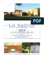 2018 La Salette Retreat Center Catalog