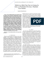 Thai Traditional Midwives (Moh Tum Yae) in Caring For Mothers and Infants, in Petchaburi Province, Thailand: Case Studies