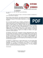 Carta de Renuncia LABORAL - Garcia Utia