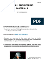 Ae 181: Engineering Materials: Topic: Introduction