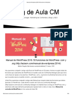 Manual de Wordpress 2018: 50 Funciones de Wordpress