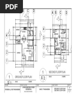 AB C D AB C D: Ground Floor Plan Second Floor Plan