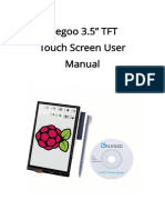 Elegoo 3.5 Inch Touch Screen User Manual Arduino-English V1.00.2017.08.26