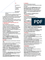 The Parts of The Cell and Their Functions