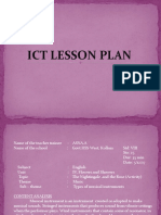 Ict Lesson Plan