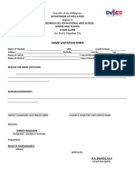 Home Visitation Form