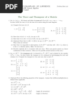 Trace Transpose