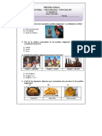 2º Básico Historia y Geografía Prueba Final