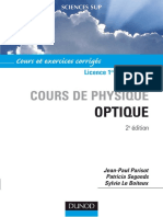 Cours de Physique Optique - Sylvie Le & Patricia Segonds & Jean-Paul Parisot