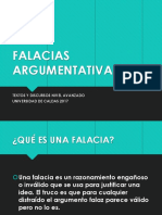 Falacias Argumentativas